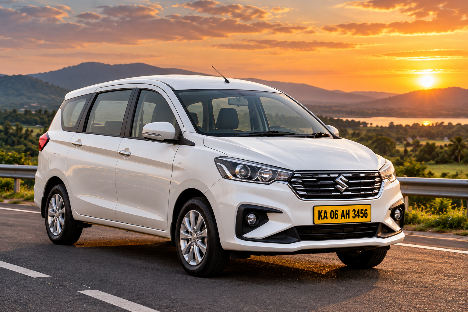 Maruti Ertiga rental in Tumakuru